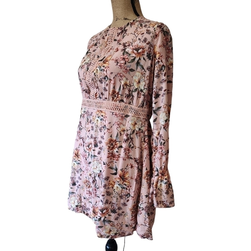 Live to be Spoiled Tunic Floral Peach Top - XL - Picture 2 of 6